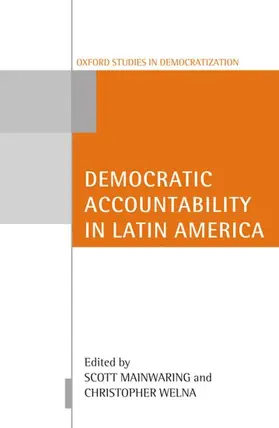 Welna / Mainwaring |  Democratic Accountability in Latin America | Buch |  Sack Fachmedien