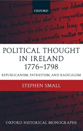 Small |  Political Thought in Ireland 1776-1798 | Buch |  Sack Fachmedien