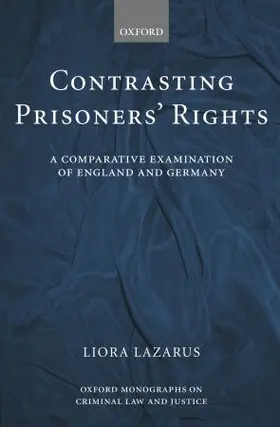 Lazarus |  Contrasting Prisoners' Rights | Buch |  Sack Fachmedien