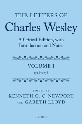 Newport / Lloyd |  LETTERS OF CHARLES WESLEY V1 C | Buch |  Sack Fachmedien