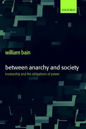 Bain |  Between Anarchy and Society | Buch |  Sack Fachmedien