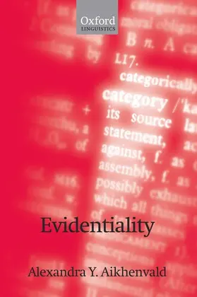 Aikhenvald |  Evidentiality | Buch |  Sack Fachmedien