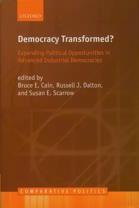Cain / Dalton / Scarrow |  Democracy Transformed? | Buch |  Sack Fachmedien