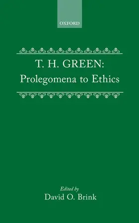 Green / Brink |  Prolegomena to Ethics | Buch |  Sack Fachmedien