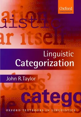 Taylor |  Linguistic Categorization | Buch |  Sack Fachmedien