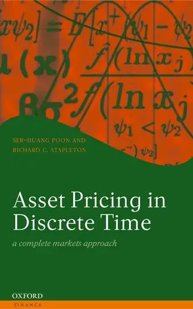 Poon / Stapleton |  Asset Pricing in Discrete Time | Buch |  Sack Fachmedien
