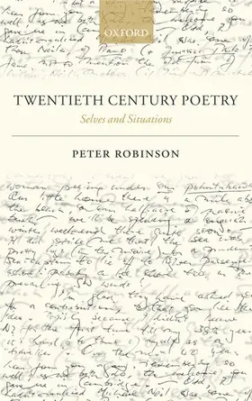 Robinson |  Twentieth Century Poetry | Buch |  Sack Fachmedien