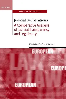 Lasser |  Judicial Deliberations | Buch |  Sack Fachmedien