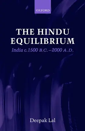 Lal |  The Hindu Equilibrium | Buch |  Sack Fachmedien
