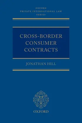 Hill |  Cross-Border Consumer Contracts | Buch |  Sack Fachmedien