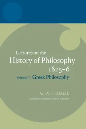 Hegel / Brown |  Hegel | Buch |  Sack Fachmedien