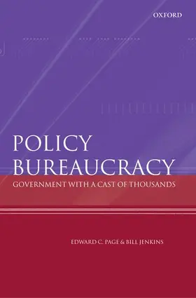 Page / Jenkins |  Policy Bureaucracy | Buch |  Sack Fachmedien