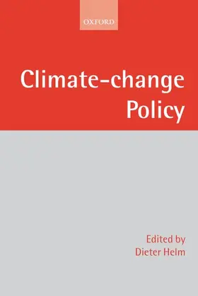 Helm |  Climate Change Policy | Buch |  Sack Fachmedien