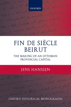 Hanssen |  Fin de Siecle Beirut | Buch |  Sack Fachmedien