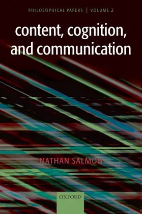 Salmon |  Content, Cognition, and Communication | Buch |  Sack Fachmedien