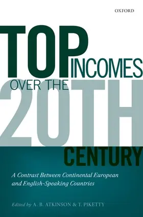 Atkinson / Piketty |  Top Incomes Over the Twentieth Century | Buch |  Sack Fachmedien