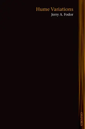 Fodor |  Hume Variations | Buch |  Sack Fachmedien