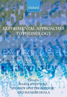 Sole / Beddor / Ohala |  Experimental Approaches to Phonology | Buch |  Sack Fachmedien
