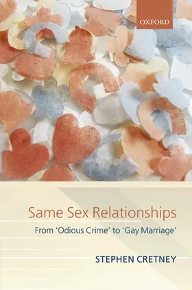 Cretney |  Same Sex Relationships | Buch |  Sack Fachmedien