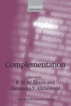 Dixon / Aikhenvald |  Complementation | Buch |  Sack Fachmedien