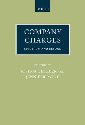 Getzler / Payne |  Company Charges | Buch |  Sack Fachmedien
