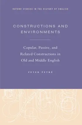 Petre / Petré |  Constructions and Environments | Buch |  Sack Fachmedien