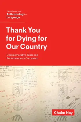 Noy |  Thank You for Dying for Our Country | Buch |  Sack Fachmedien