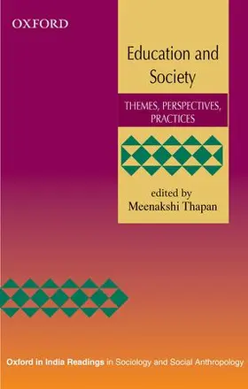 Thapan |  Education and Society | Buch |  Sack Fachmedien