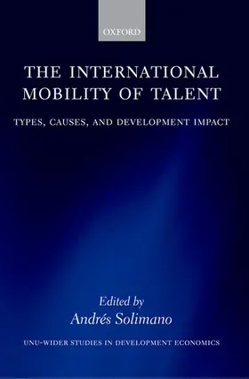 Solimano |  The International Mobility of Talent | Buch |  Sack Fachmedien