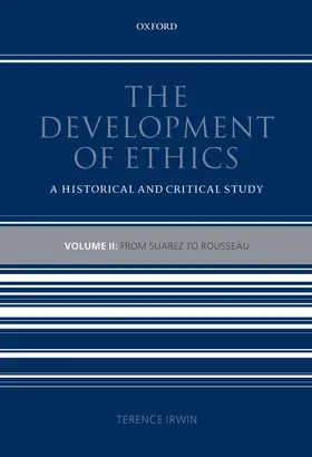 Irwin |  The Development of Ethics: Volume 2 | Buch |  Sack Fachmedien