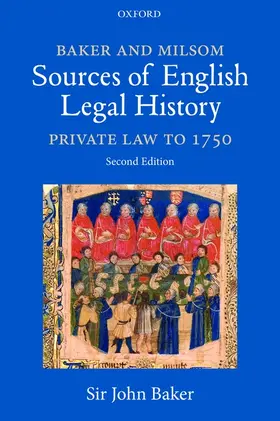 Baker |  Baker and Milsom's Sources of English Legal History | Buch |  Sack Fachmedien