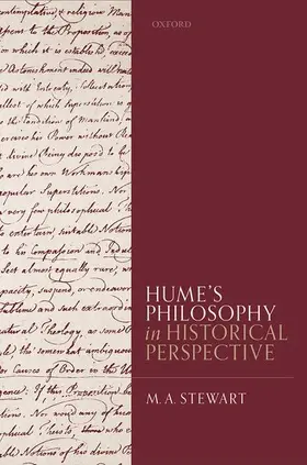 Stewart |  Hume's Philosophy in Historical Perspective | Buch |  Sack Fachmedien