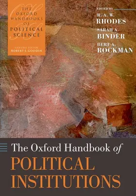 Rockman / Rhodes / Binder |  The Oxford Handbook of Political Institutions | Buch |  Sack Fachmedien
