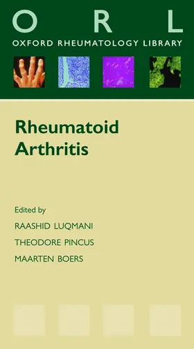 Luqmani / Pincus / Boers |  Rheumatoid Arthritis | Buch |  Sack Fachmedien
