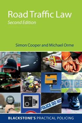 Cooper / Orme |  Road Traffic Law | Buch |  Sack Fachmedien