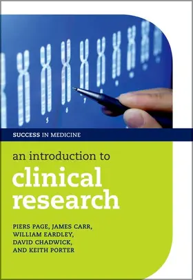 Page / Eardley / Carr |  Introduction to Clinical Research | Buch |  Sack Fachmedien