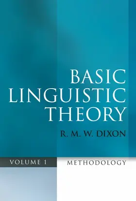 Dixon |  Basic Linguistic Theory, Volume 1 | Buch |  Sack Fachmedien