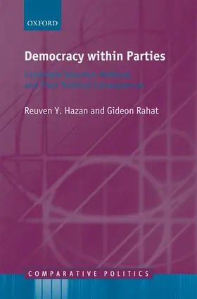 Hazan / Rahat |  DEMOCRACY WITHIN PARTIES CEP C | Buch |  Sack Fachmedien
