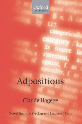 Hagege / Hagège |  Adpositions | Buch |  Sack Fachmedien