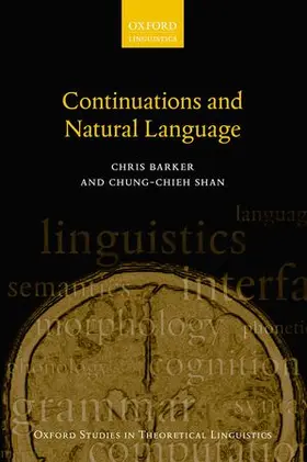 Barker / Shan |  Continuations and Natural Language | Buch |  Sack Fachmedien