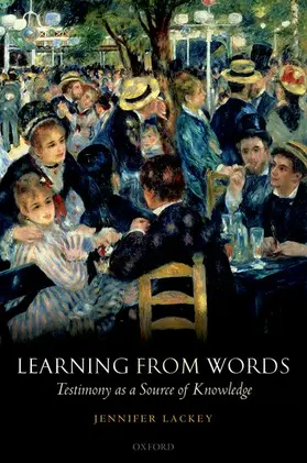 Lackey |  Learning from Words | Buch |  Sack Fachmedien