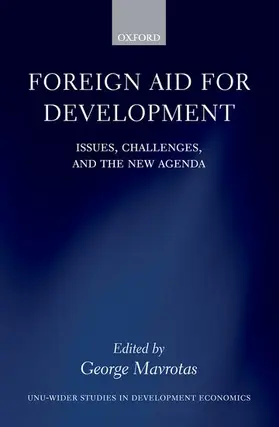 Mavrotas |  Foreign Aid for Development | Buch |  Sack Fachmedien