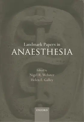 Webster / Galley | LANDMARK PAPERS IN ANAESTHESIA LPI | Buch | 978-0-19-958338-6 | www2.sack.de