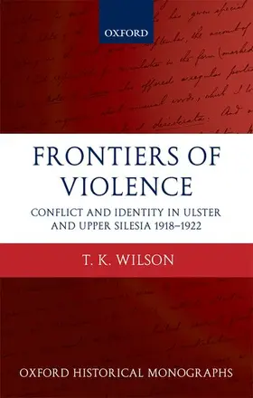 Wilson |  Frontiers of Violence | Buch |  Sack Fachmedien