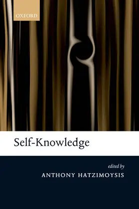 Hatzimoysis | Self-Knowledge | Buch | 978-0-19-959072-8 | www2.sack.de