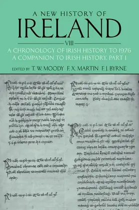 Moody / Martin / Byrne |  A New History of Ireland, Volume VIII | Buch |  Sack Fachmedien