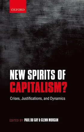 Du Gay / du Gay / Morgan |  New Spirits of Capitalism? | Buch |  Sack Fachmedien