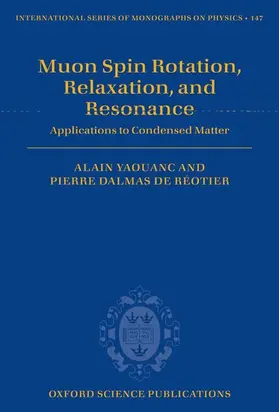 Al / Yaouanc / Dalmas de Réotier |  MUON SPIN ROTAT RELAX RESO ISMP 147 C | Buch |  Sack Fachmedien