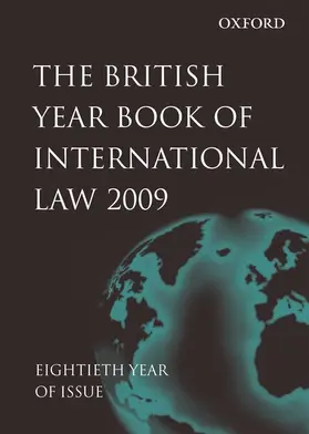 Crawford / Lowe |  British Year Book of International Law 2009 Volume 80 | Buch |  Sack Fachmedien