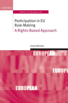 Mendes | Participation in EU Rule-Making | Buch | 978-0-19-959976-9 | www2.sack.de